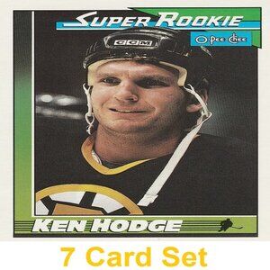 Ken Hodge Hockey Card Collection